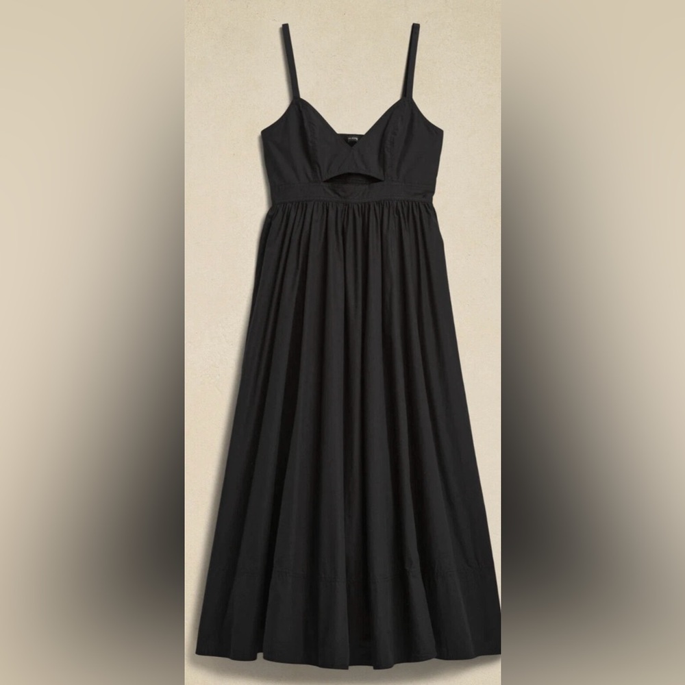 Banana Republic Isa Cotton Midi Dress - Picture 4 of 9